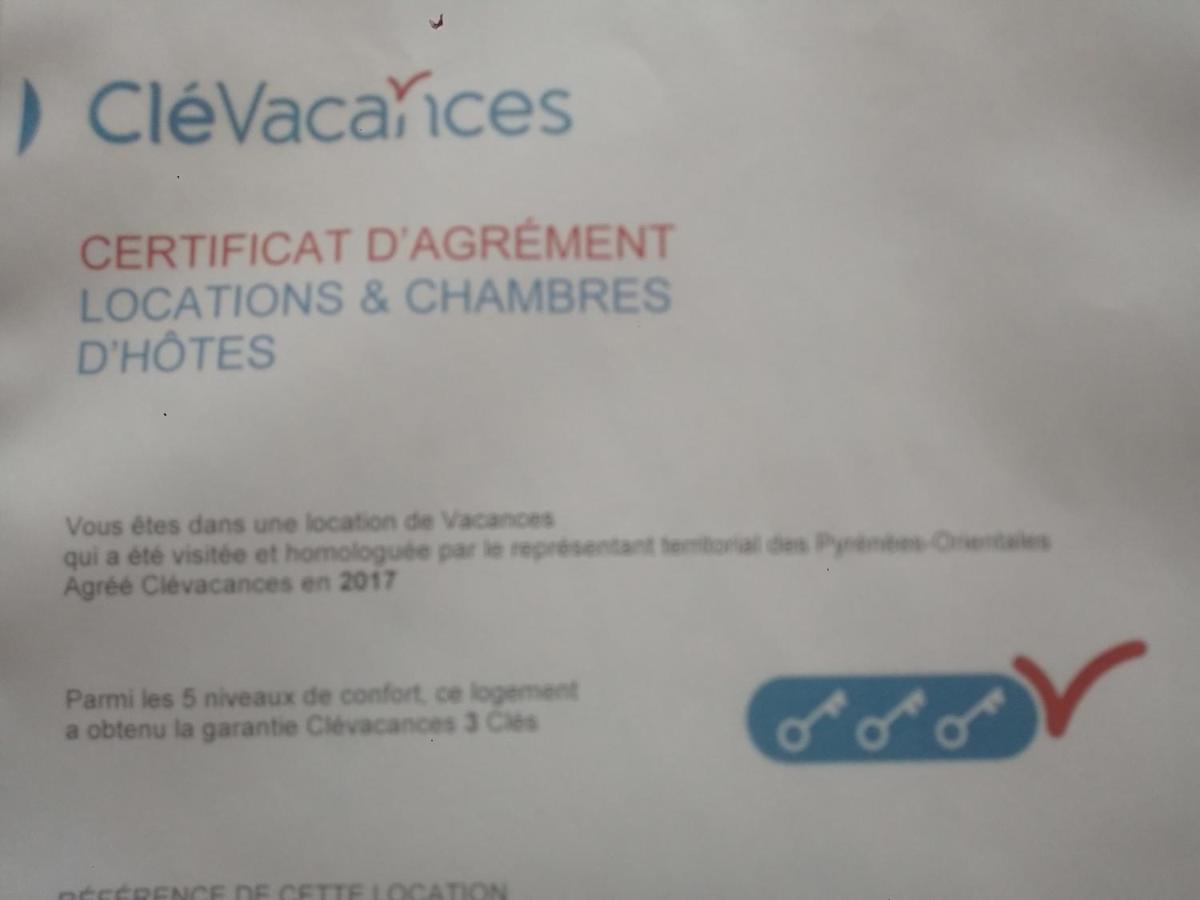 L'Orangeraie Panzió Elne Kültér fotó
